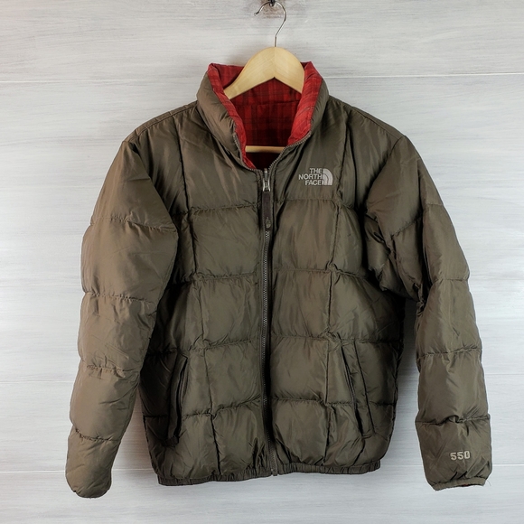 north face reversible puffer jacket